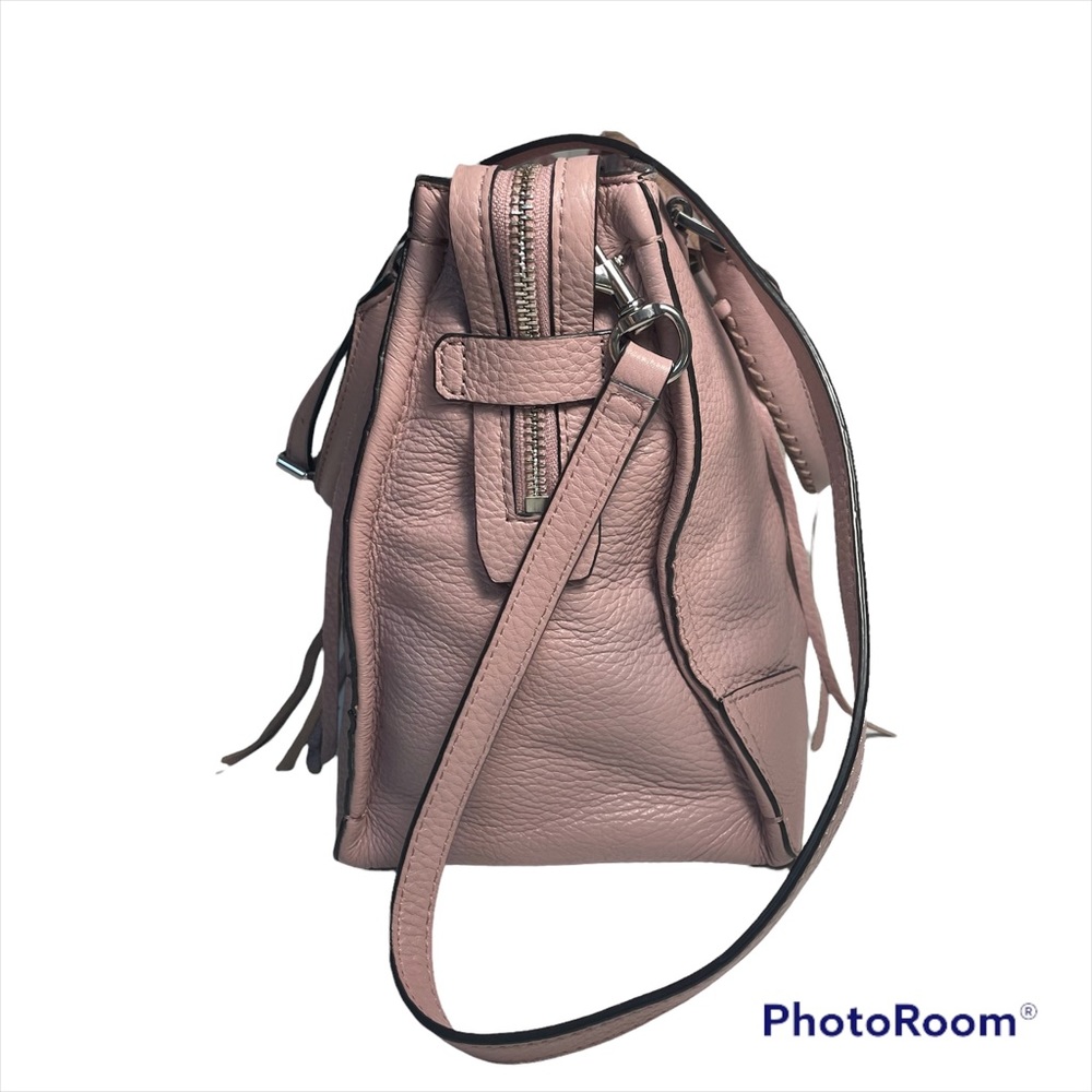 Rebecca Minkoff dusty pink Regan leather satchel - Picture 11 of 16